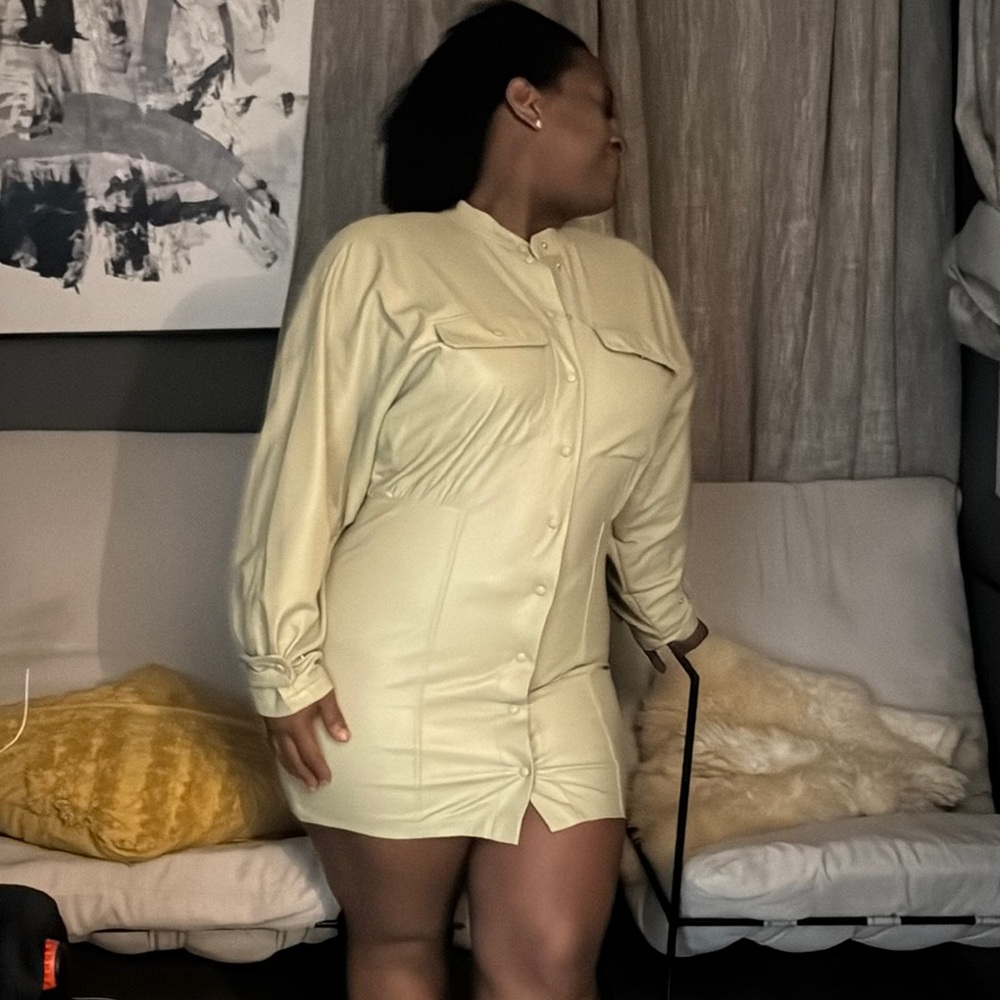 Zara Cream Mini Dress